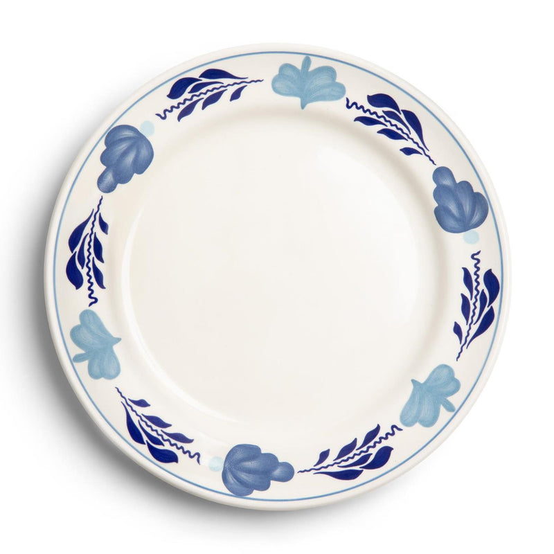 Load image into Gallery viewer, Boerenbont boerenblauw ontbijtbord ã˜21cm decor doos a 6 stuks
