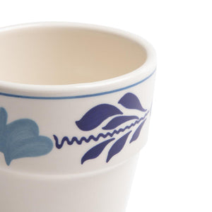 Boerenbont boerenblauw melkbeker 0,25l decor doos a 6 stuks