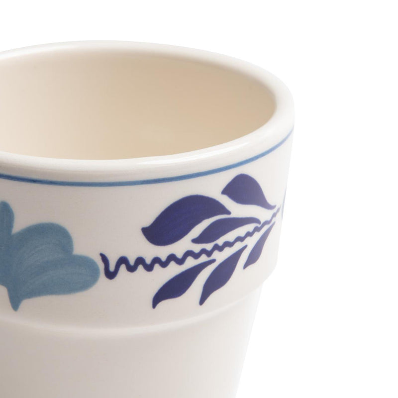 Load image into Gallery viewer, Boerenbont boerenblauw melkbeker 0,25l decor doos a 6 stuks
