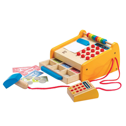 Hape houten kassa