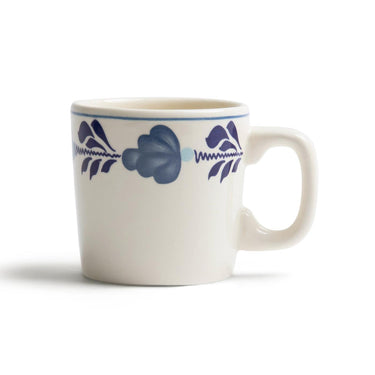 Boerenbont boerenblauw beker 0,2l decor doos a 6 stuks