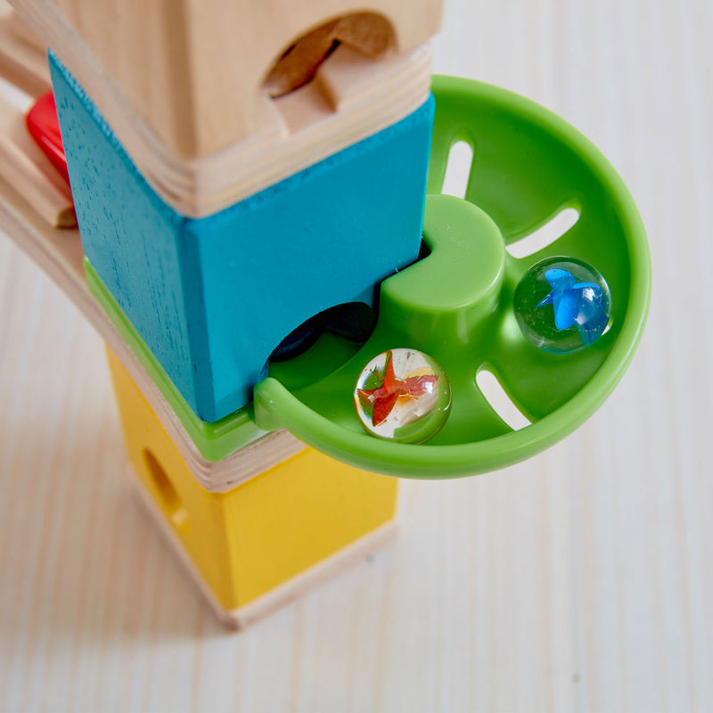 Load image into Gallery viewer, Hape quadrilla houten knikkerbaan - cliffhanger
