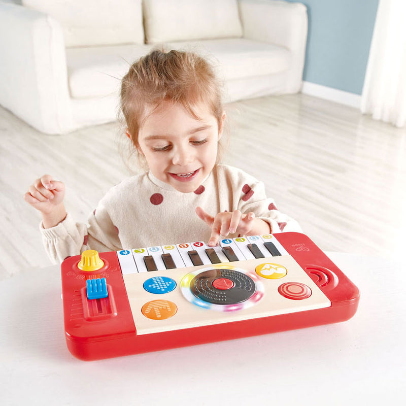 Load image into Gallery viewer, Hape dj mix en spin studo speelset
