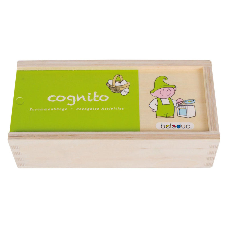 Load image into Gallery viewer, Beleduc cognito activiteiten herkennen houten kinderspel
