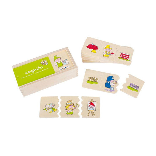 Beleduc cognito activiteiten herkennen houten kinderspel