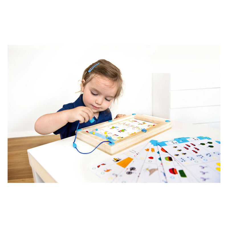 Load image into Gallery viewer, Beleduc logiplay houten magneetspel
