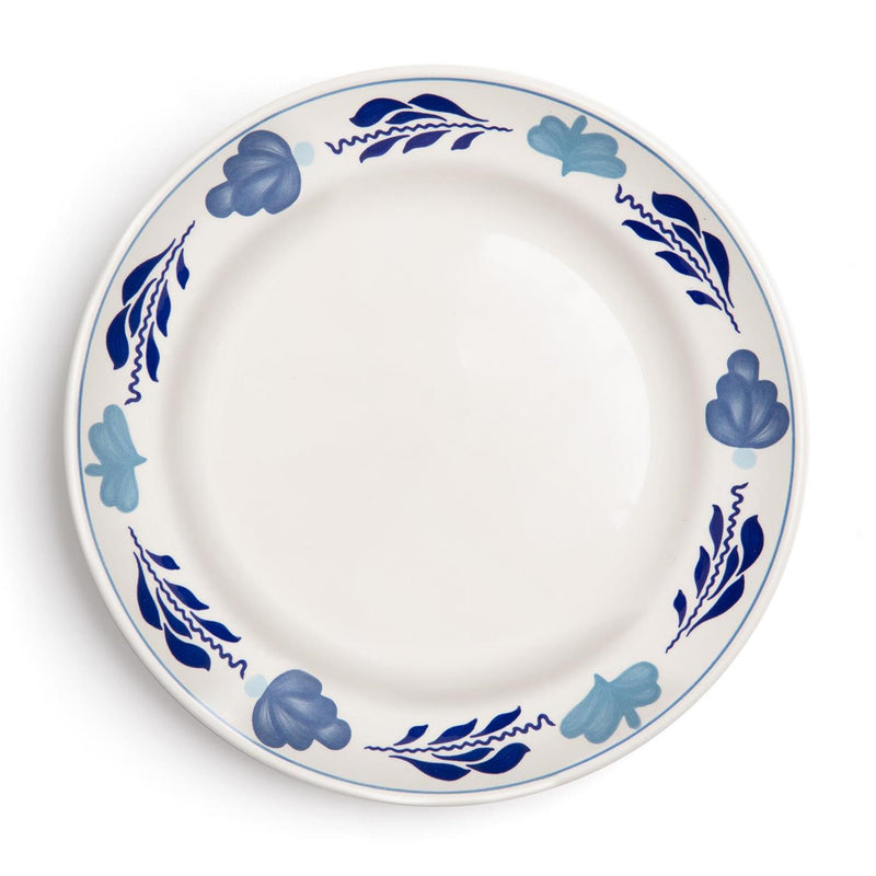 Load image into Gallery viewer, Boerenbont boerenblauw plat bord ø25,5cm decor doos a 6 stuks
