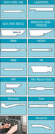 Hazet entriegelungsbügelsatz disassembly tool for radi 140x58x50