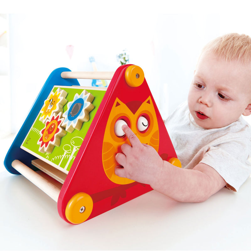 Load image into Gallery viewer, Hape houten activiteitenbox
