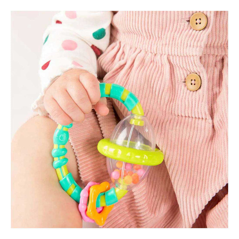 Load image into Gallery viewer, Grijp en draai rammelaar en bijtspeeltje
