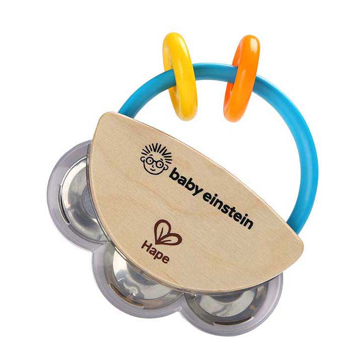 Load image into Gallery viewer, Hape houten tiny tambourine

