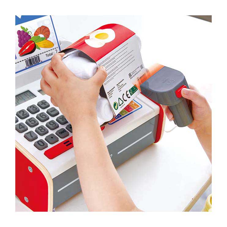 Load image into Gallery viewer, Hape interactieve kassa met licht en geluid
