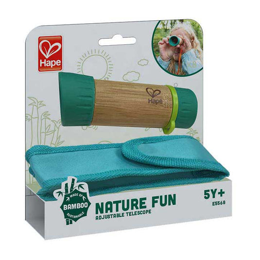 Hape verstelbare bamboe telescoop