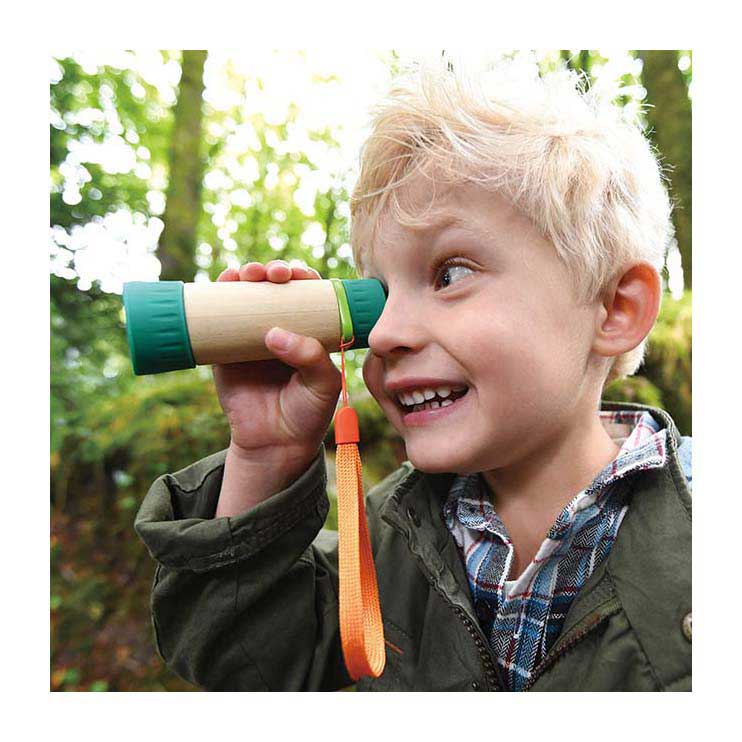 Load image into Gallery viewer, Hape verstelbare bamboe telescoop
