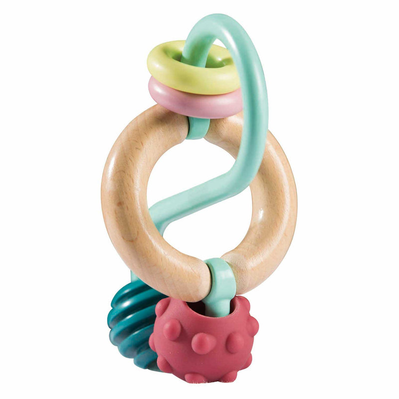 Load image into Gallery viewer, Hape infinity bijtring met kralen
