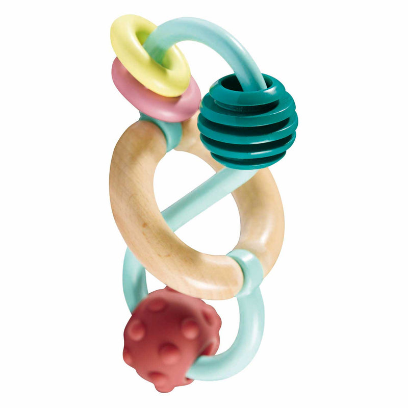 Load image into Gallery viewer, Hape infinity bijtring met kralen
