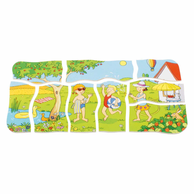 Load image into Gallery viewer, Beleduc lagenpuzzel 4 seizoenen
