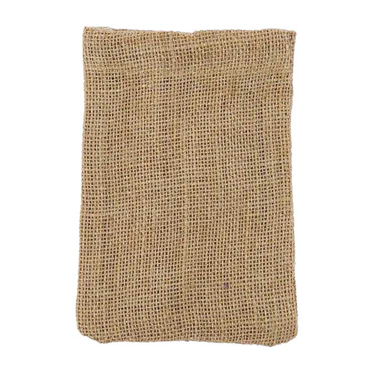 Afbeelding laden in galerijviewer, Creativ company jute zakje met trekkoord, 4 stuks
