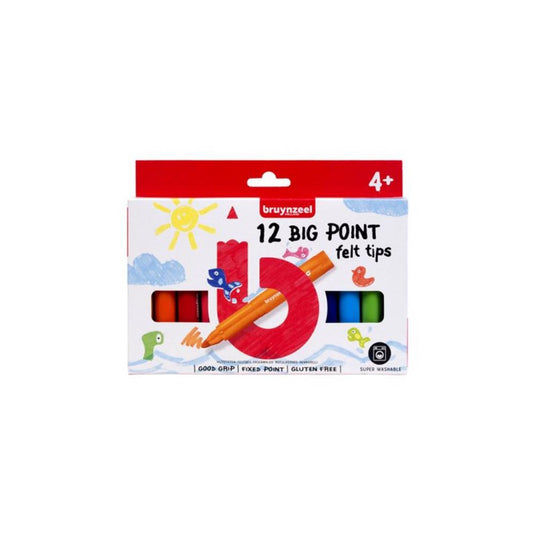 Bruynzeel big point viltstiften 12st
