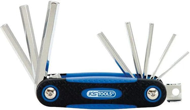 Ks tools hoeksleutel set chromeplus angled pin wrench 8tlg.