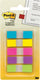Post-it indextabs 6835 11.9x43.1mm 3+2 assorti