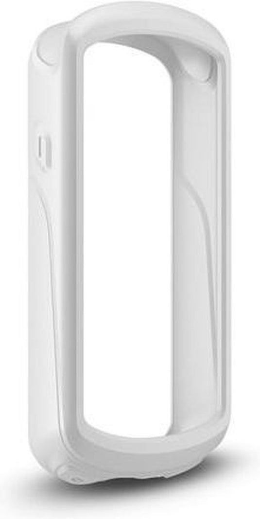 Garmin edge 1030 siliconen bescherming hoes - beschermhoes voor fietscomputer - wit