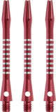 Faver dart shafts - aluminium - 3 stuks - rood - 5.5 cm