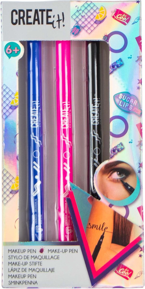 Load image into Gallery viewer, Create it! poptastic make-up pennen 3-pack
