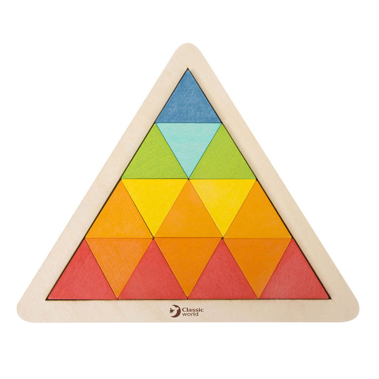 Classic world houten mozaïekpuzzel, 67st.