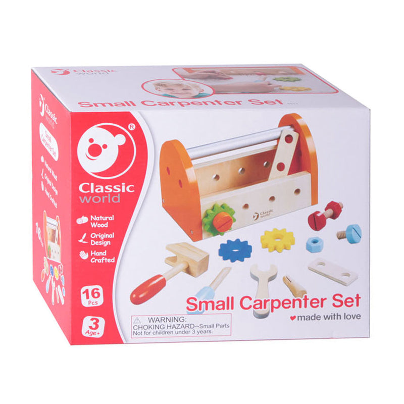 Load image into Gallery viewer, Classic world houten gereedschapskist, 16dlg.
