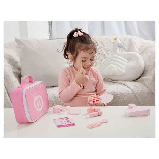 Classic world houten make-up set