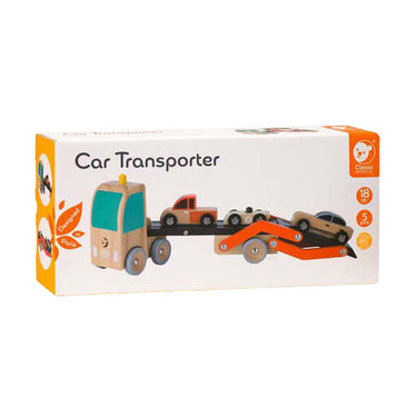 Classic world autotransporter met auto's, 4dlg.