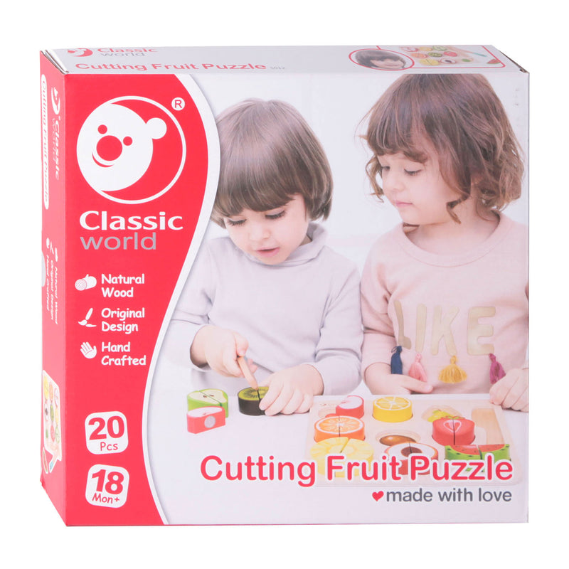 Load image into Gallery viewer, Classic world houten snijfruit, 20dlg.
