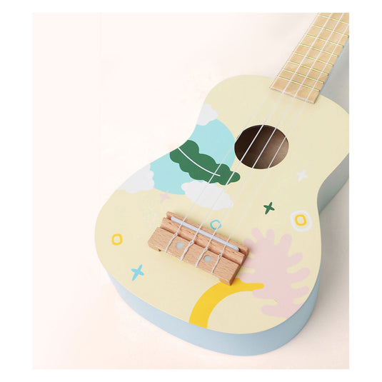 Classic world houten iris ukelele