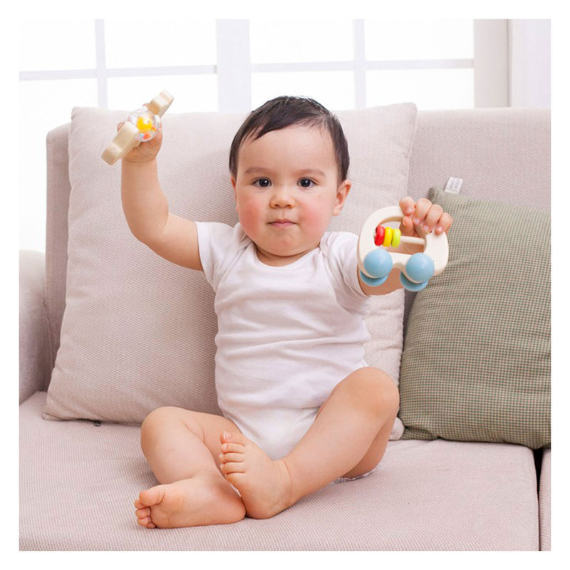 Load image into Gallery viewer, Classic World World Houten Ratel Olifant met Wielen
