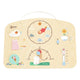 Classic world houten weermeter