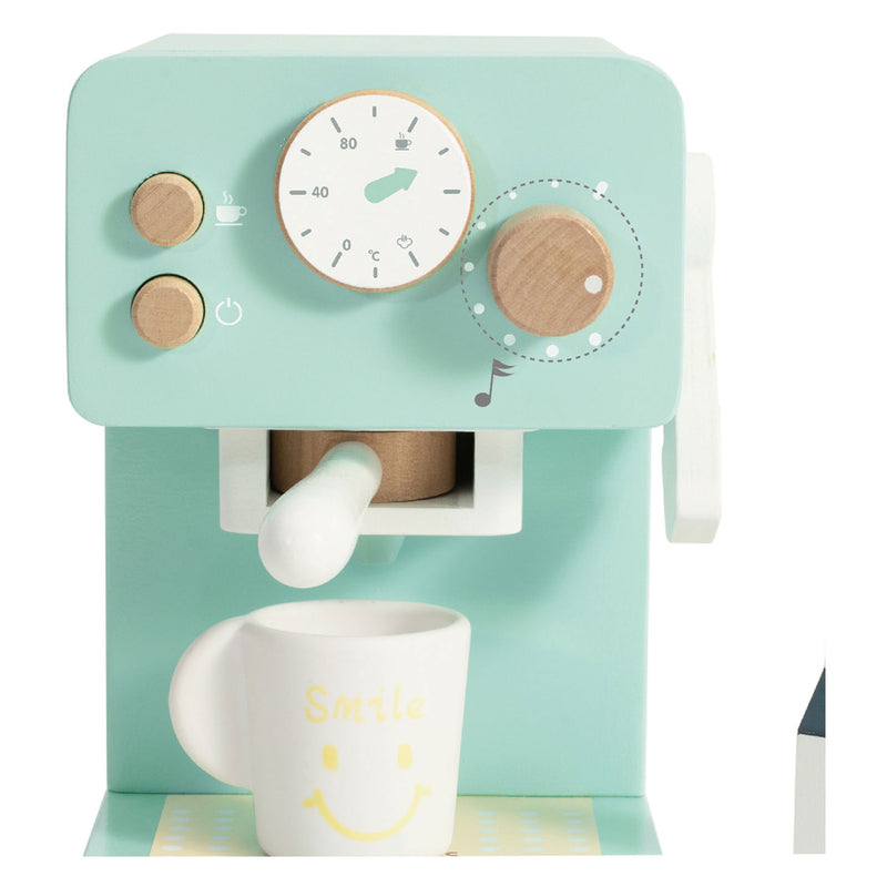 Load image into Gallery viewer, Classic world houten koffiezetapparaat voor kinderen – kleine barista | klassieke wereld - uni
