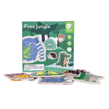 Classic world rijgpuzzel jungle, 10dlg.