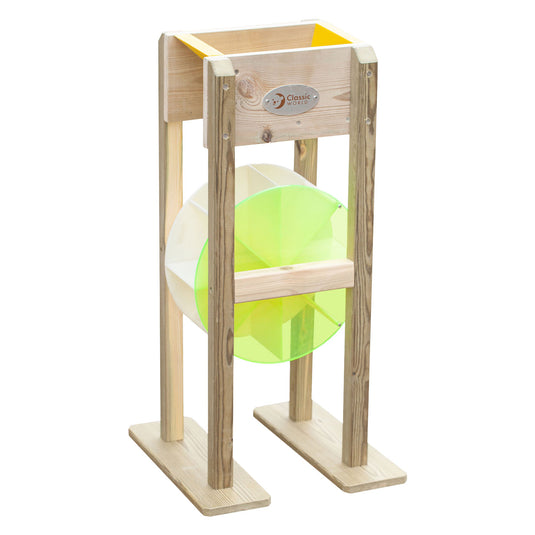 Classic world houten zandtrechter met molen