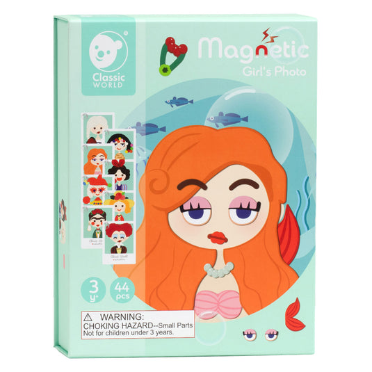 Classic world magneetkoffer gezichten