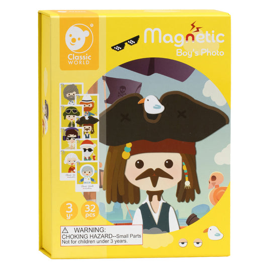 Classic world magneetkoffer gezichten