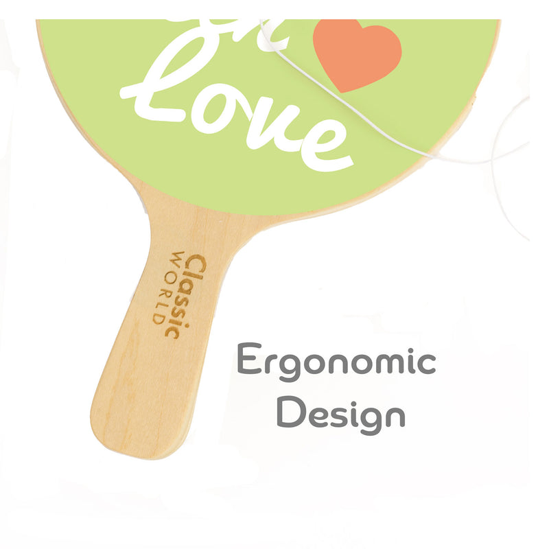 Load image into Gallery viewer, Classic world houten racket met bal aan koord
