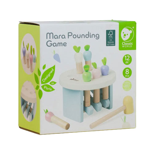 Load image into Gallery viewer, Classic world houten hamerbank mara, 8dlg.
