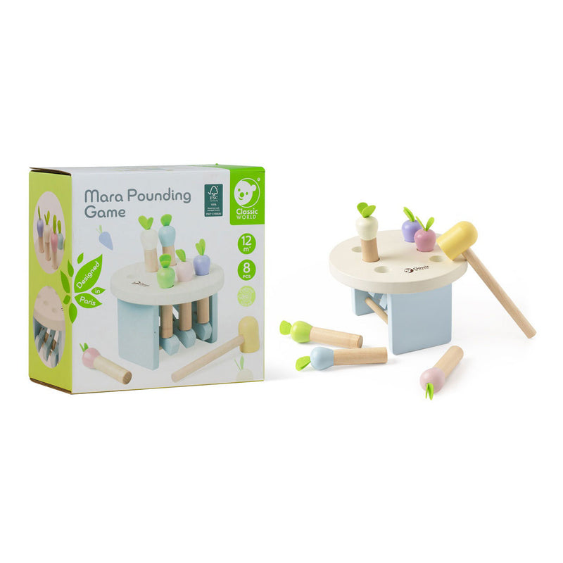 Load image into Gallery viewer, Classic world houten hamerbank mara, 8dlg.
