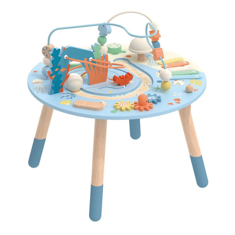 Load image into Gallery viewer, Classic world houten activiteitentafel onderwaterwereld, 3dlg.
