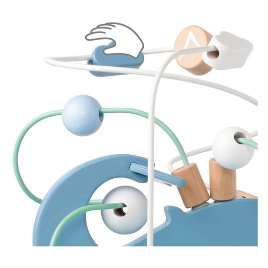 Classic world houten motoriekspiraal onderwaterwereld