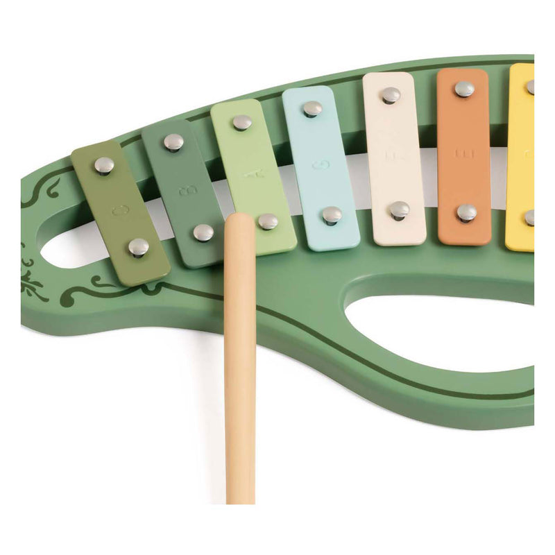 Load image into Gallery viewer, Classic world houten vintage xylofoon groen 2dlg.
