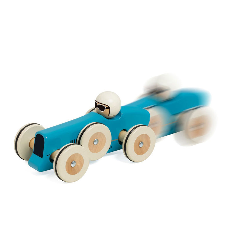 Load image into Gallery viewer, Lobbes speelgoed bv classic world houten speelgoedauto montlhery
