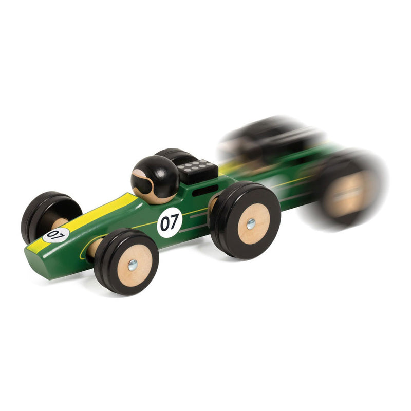 Load image into Gallery viewer, Classic world houten speelgoedauto silverstone
