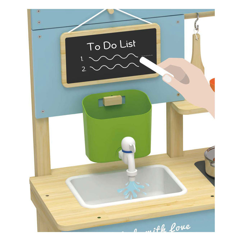 Load image into Gallery viewer, Classic world houten buiten speelkeuken met accesoires, 7dlg.
